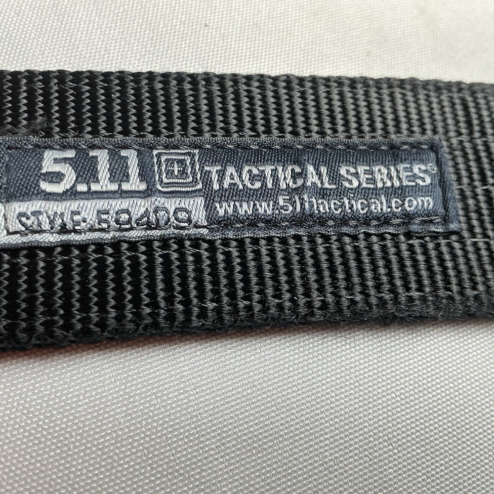 5.11 511 Tactical 1.5" Trainer Belt Black Metal Buckle Mens XL 40-42" Nylon - Picture 5 of 11
